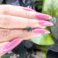 1.08 Ct. Green Sapphire from Madagascar Life Style