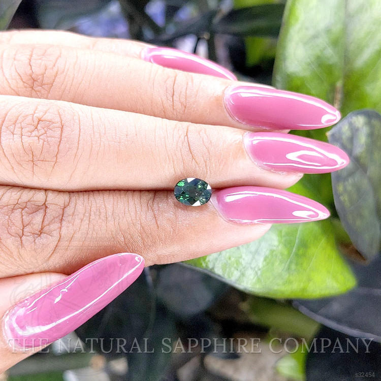 1.08 Ct. Green Sapphire from Madagascar