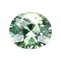 1.13 Ct. Bluish Green Sapphire from Madagascar Video