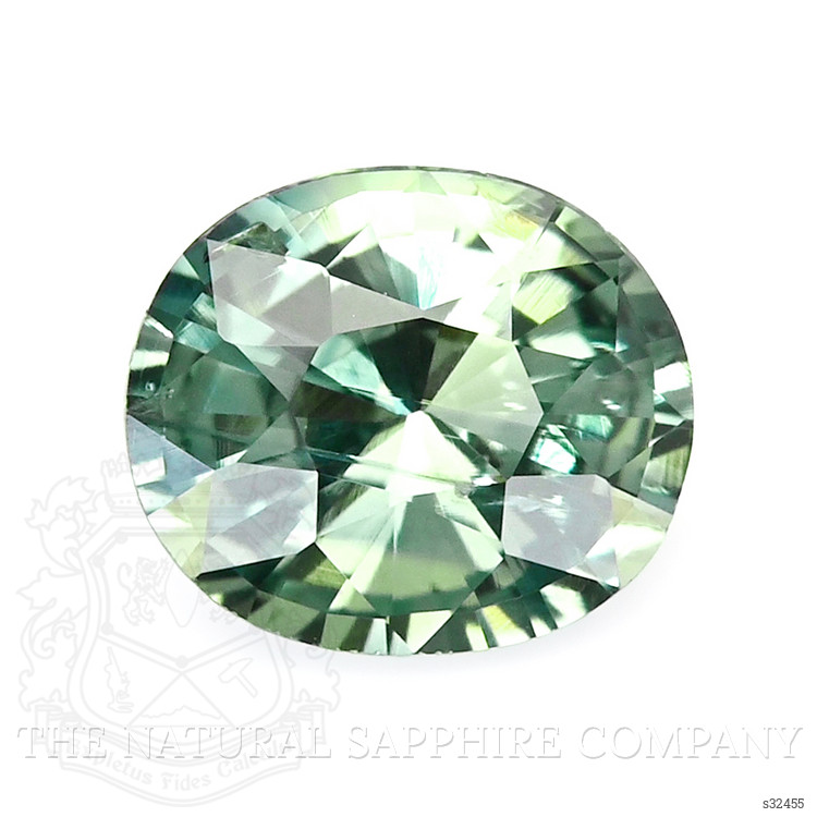 1.13 Ct. Bluish Green Sapphire from Madagascar