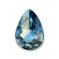 1.03 Ct. Greenish Blue Sapphire from Madagascar Video