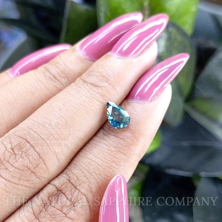 1.03 Ct. Greenish Blue Sapphire from Madagascar