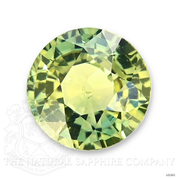 1.00 Ct. Yellowish Green Sapphire from Madagascar