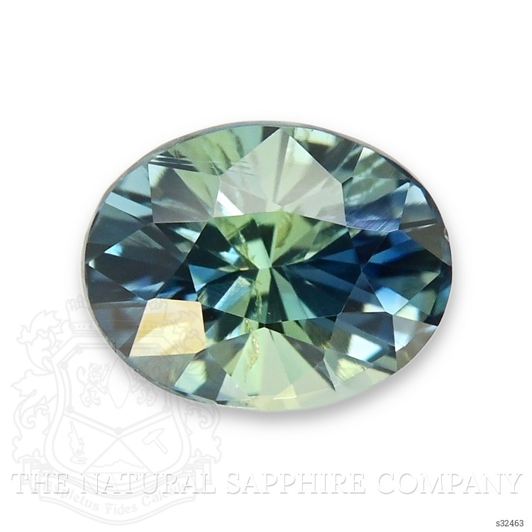 0.99 Ct. Bluish Green Sapphire from Madagascar