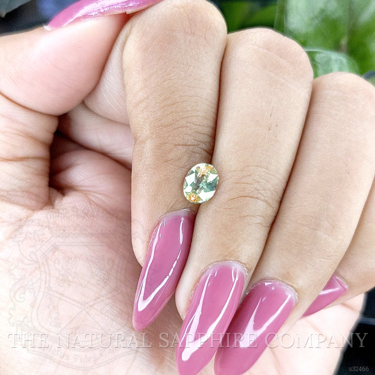 1.04 Ct. Bi Color Sapphire from Madagascar