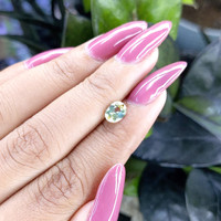 1.04 Ct. Bi Color Sapphire from Madagascar Life Style