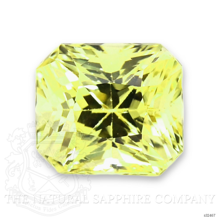 1.11 Ct. Greenish Yellow Sapphire from Madagascar