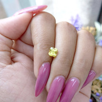 1.11 Ct. Greenish Yellow Sapphire from Madagascar Life Style