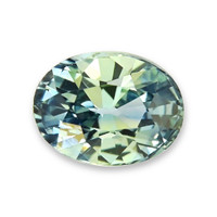 0.89 Ct. Bluish Green Sapphire from Madagascar Video