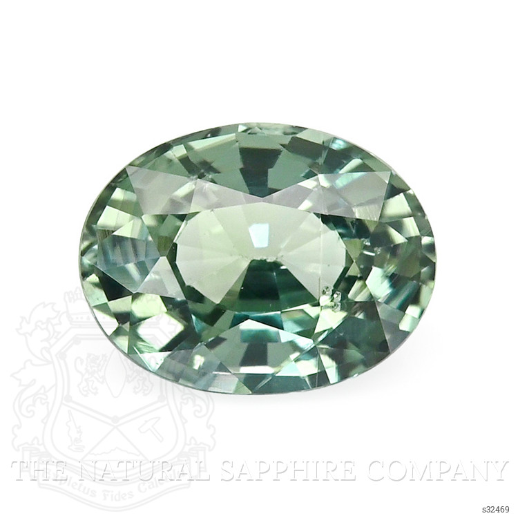 0.98 Ct. Bluish Green Sapphire from Madagascar