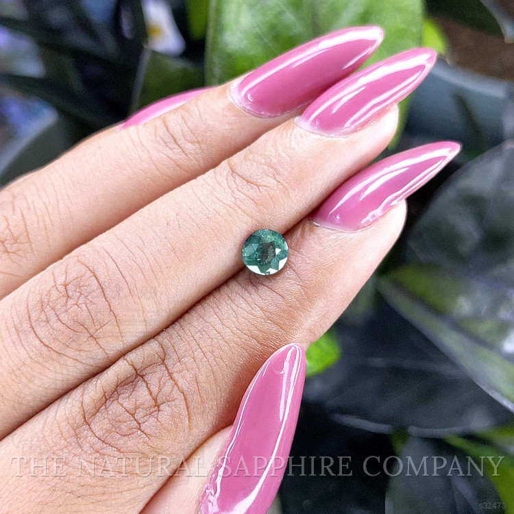 1.01 Ct. Bluish Green Sapphire from Madagascar