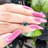 1.14 Ct. Greenish Blue Sapphire from Madagascar Life Style