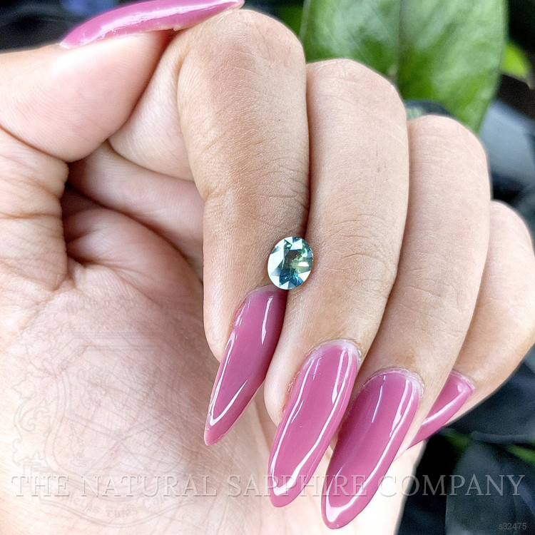 1.03 Ct. Yellowish Green Sapphire from Madagascar