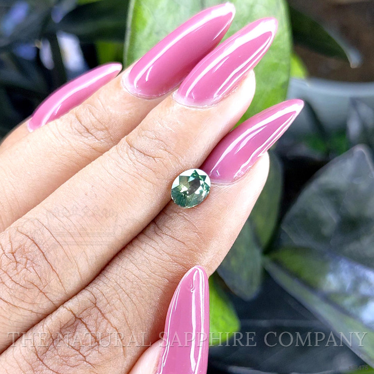 1.03 Ct. Yellowish Green Sapphire from Madagascar