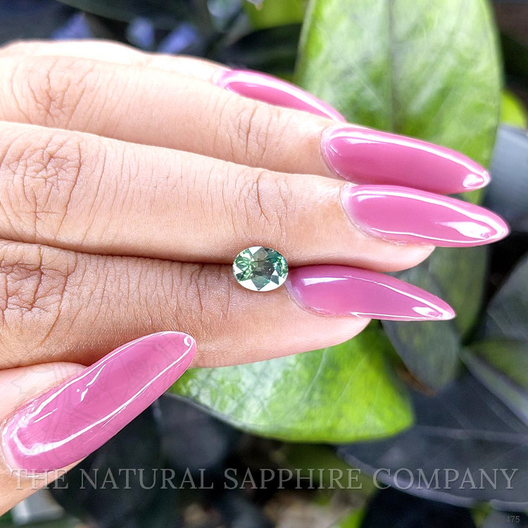 1.03 Ct. Yellowish Green Sapphire from Madagascar