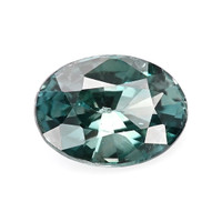 1.10 Ct. Greenish Blue Sapphire from Madagascar Video