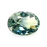 0.98 Ct. Bluish Green Sapphire from Madagascar Video