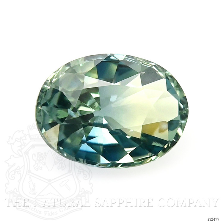 0.98 Ct. Bluish Green Sapphire from Madagascar