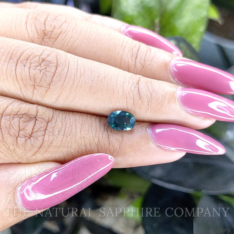 1.27 Ct. Bluish Green Sapphire from Madagascar