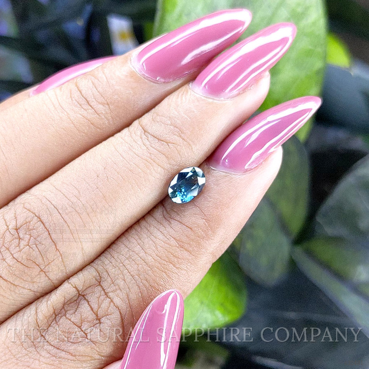 1.05 Ct. Greenish Blue Sapphire from Madagascar