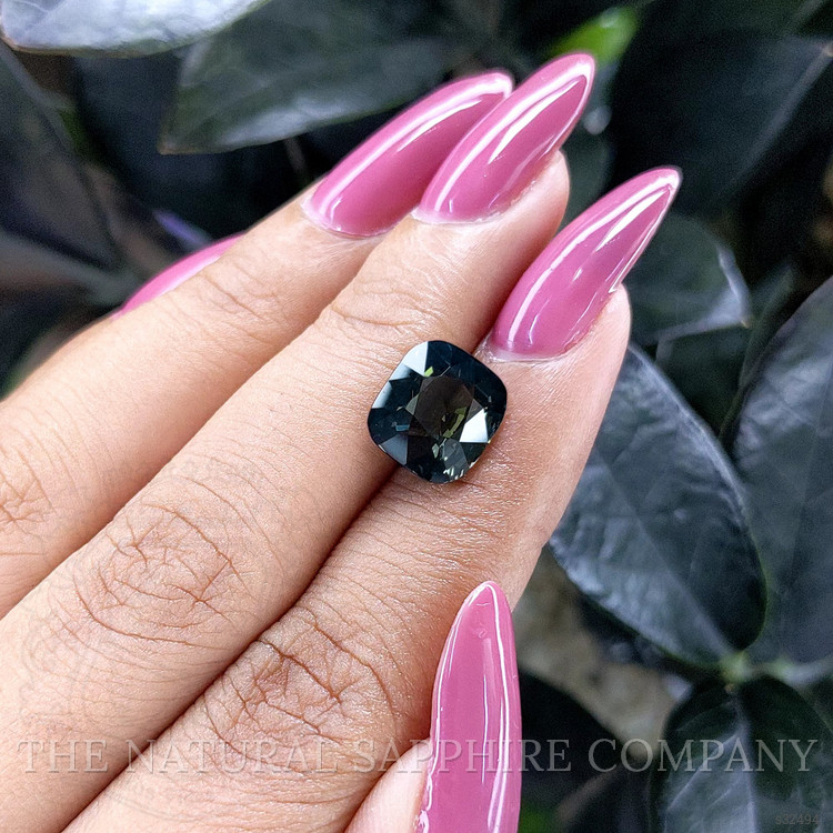 5.10 Ct. Bluish Green Sapphire from Tanzania