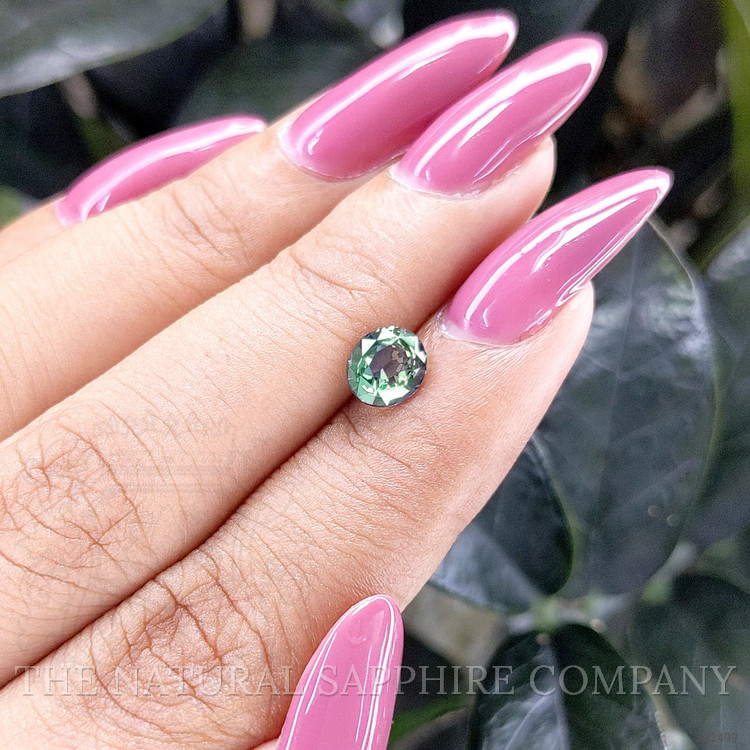 1.15 Ct. Bluish Green Sapphire from Tanzania