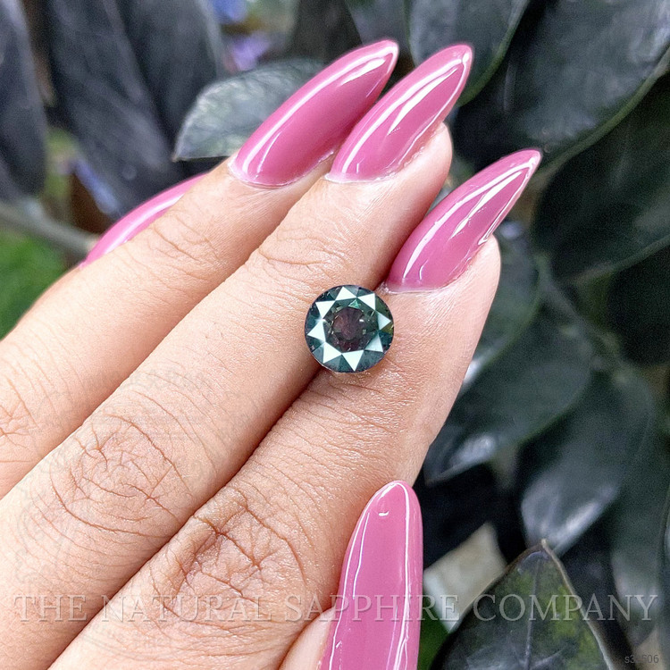 3.97 Ct. Bluish Green Sapphire from Tanzania