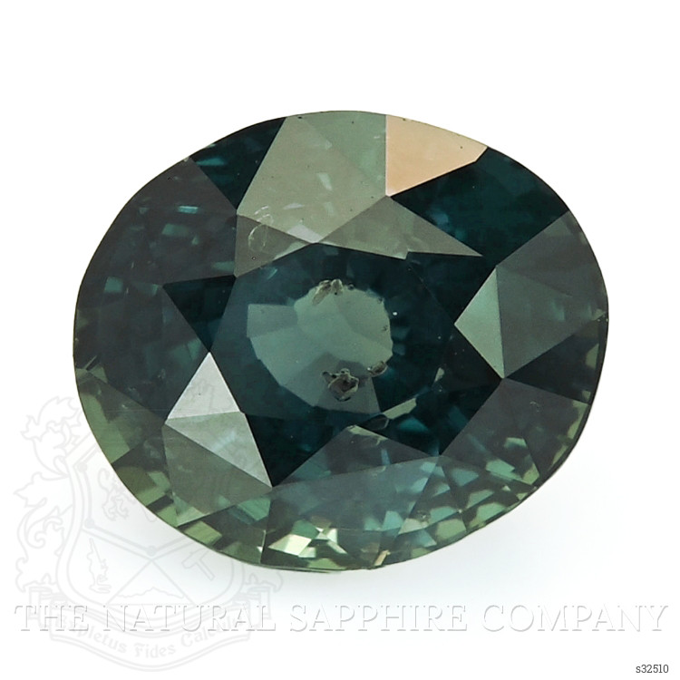 3.56 Ct. Bluish Green Sapphire from Tanzania