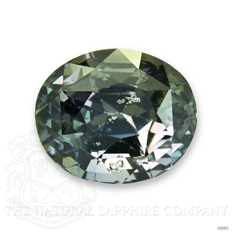2.52 Ct. Bluish Green Sapphire from Tanzania