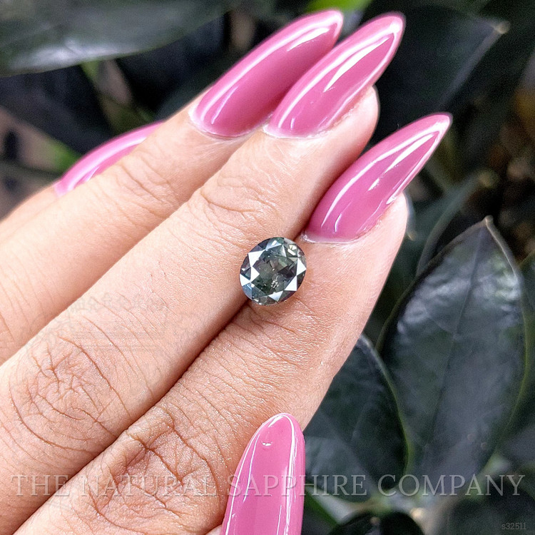 2.52 Ct. Bluish Green Sapphire from Tanzania