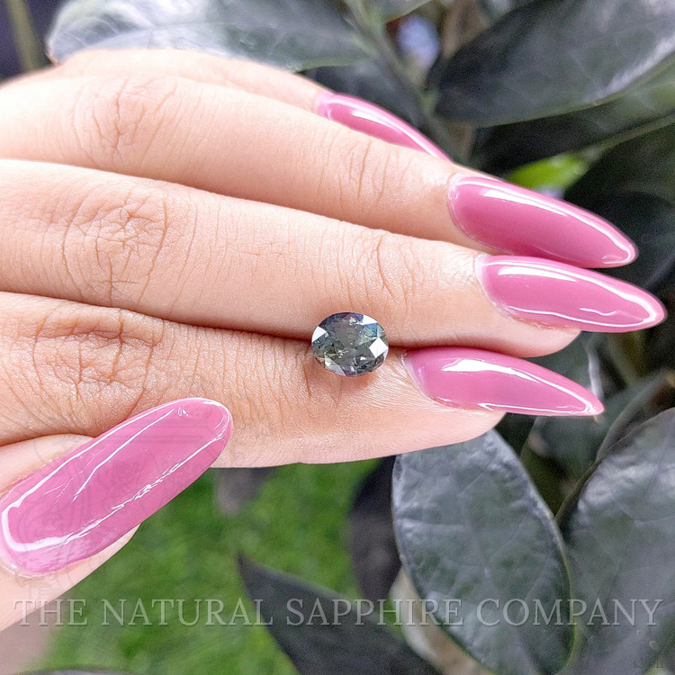 2.52 Ct. Bluish Green Sapphire from Tanzania