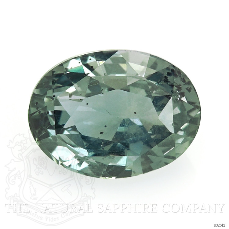 1.62 Ct. Bluish Green Sapphire from Tanzania