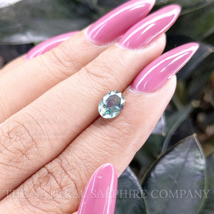 1.62 Ct. Bluish Green Sapphire from Tanzania