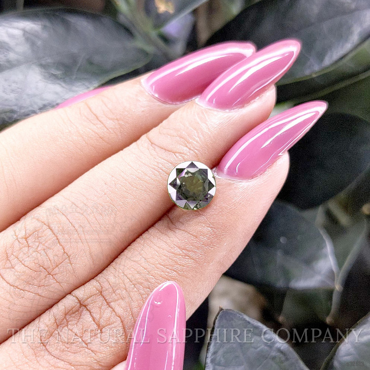 2.70 Ct. Brownish Green Sapphire from Tanzania