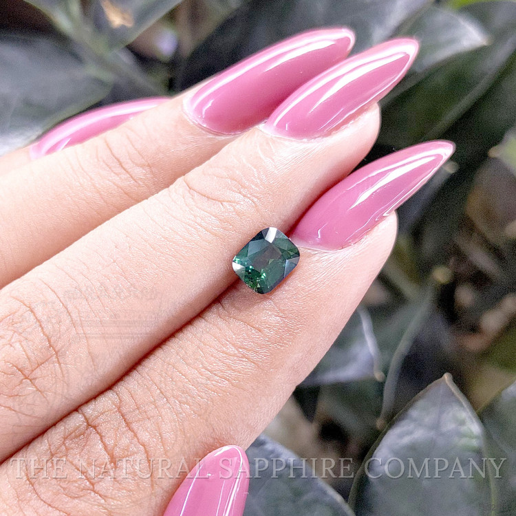 1.06 Ct. Bluish Green Sapphire from Tanzania