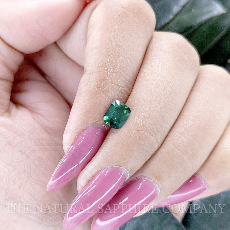 1.06 Ct. Bluish Green Sapphire from Tanzania