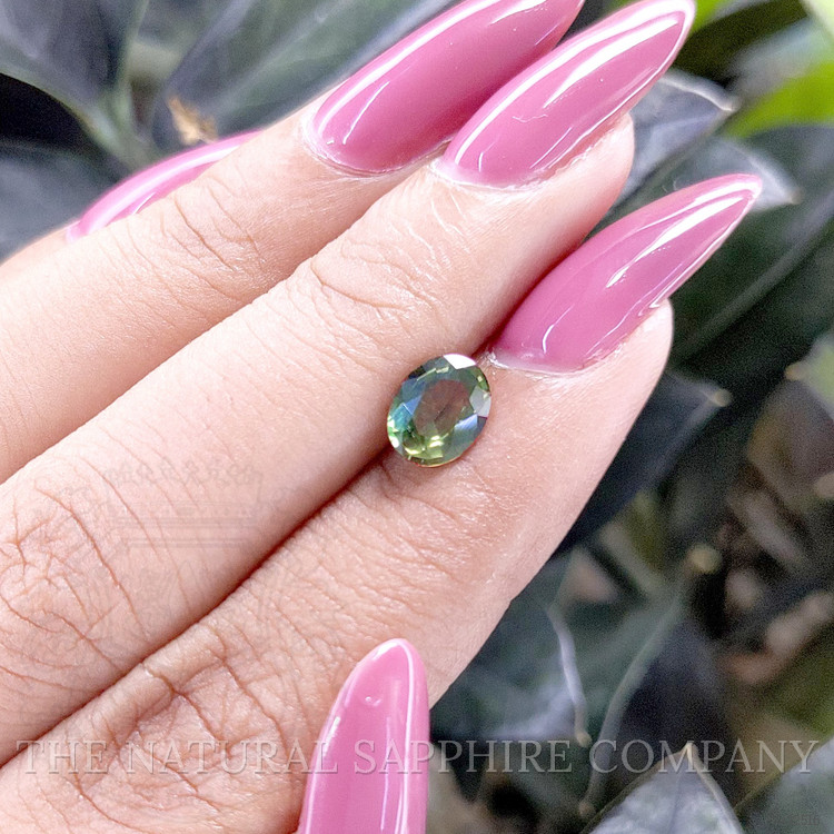1.18 Ct. Green Sapphire from Tanzania