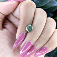 2.00 Ct. Bluish Green Sapphire from Tanzania Life Style