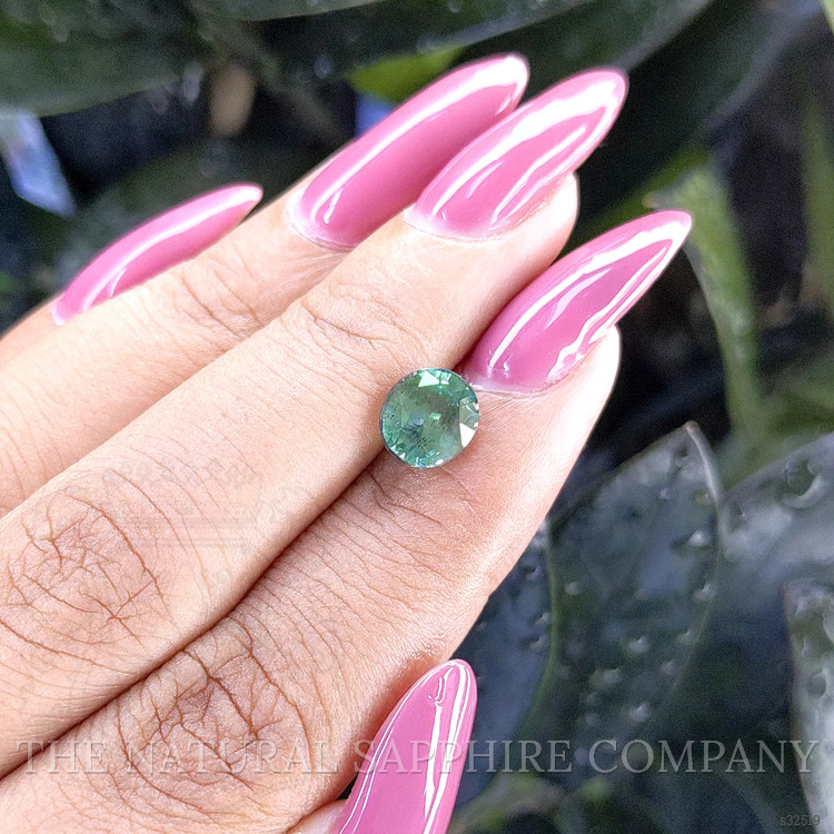 2.00 Ct. Bluish Green Sapphire from Tanzania