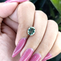 2.16 Ct. Bi Color / Parti Sapphire from Tanzania Life Style