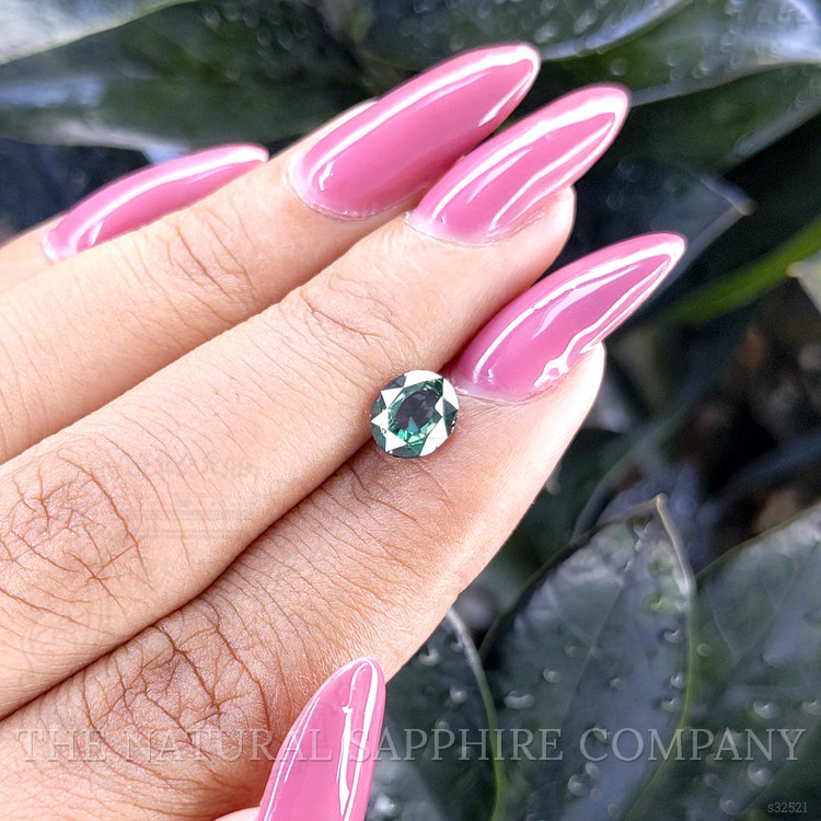 1.36 Ct. Bluish Green Sapphire from Tanzania