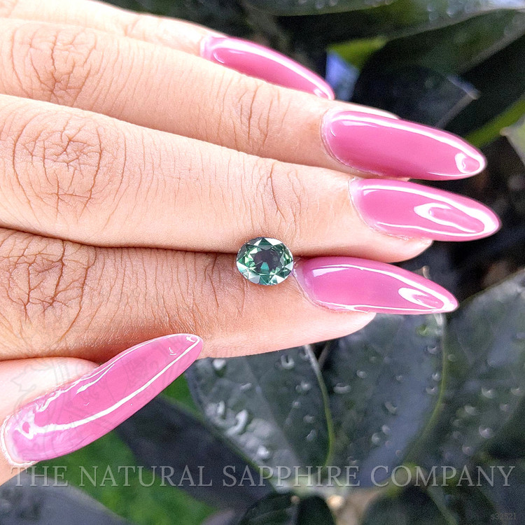 1.36 Ct. Bluish Green Sapphire from Tanzania