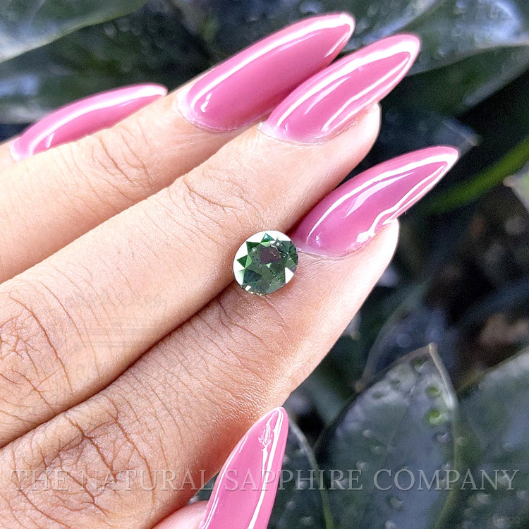 1.64 Ct. Bluish Green Sapphire from Tanzania