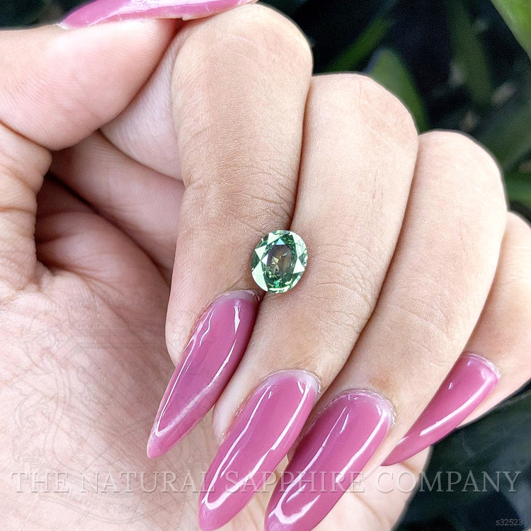 1.38 Ct. Bi Color Sapphire from Tanzania