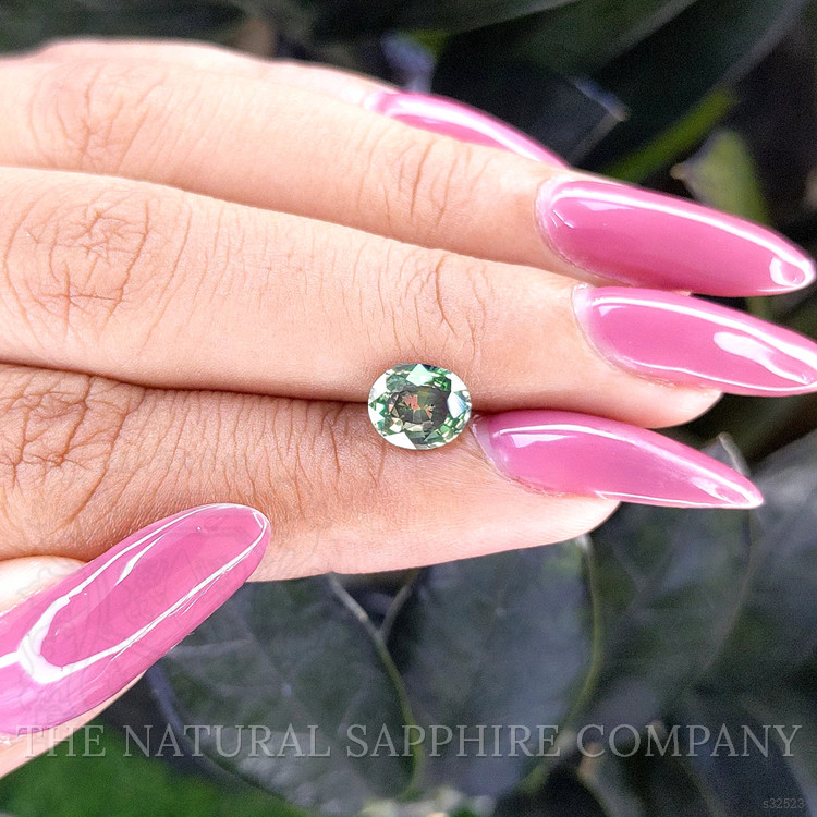 1.38 Ct. Bi Color Sapphire from Tanzania