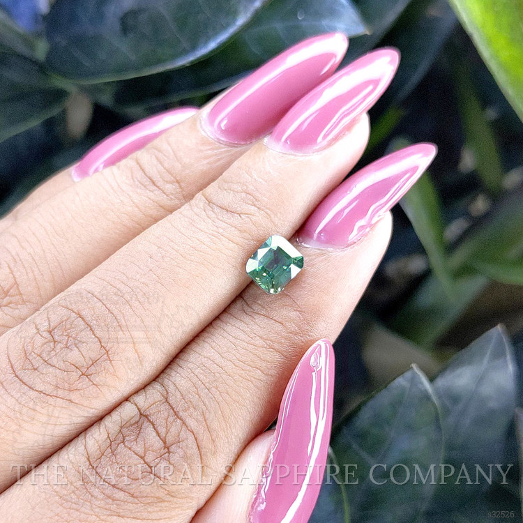 1.49 Ct. Bluish Green Sapphire from Tanzania