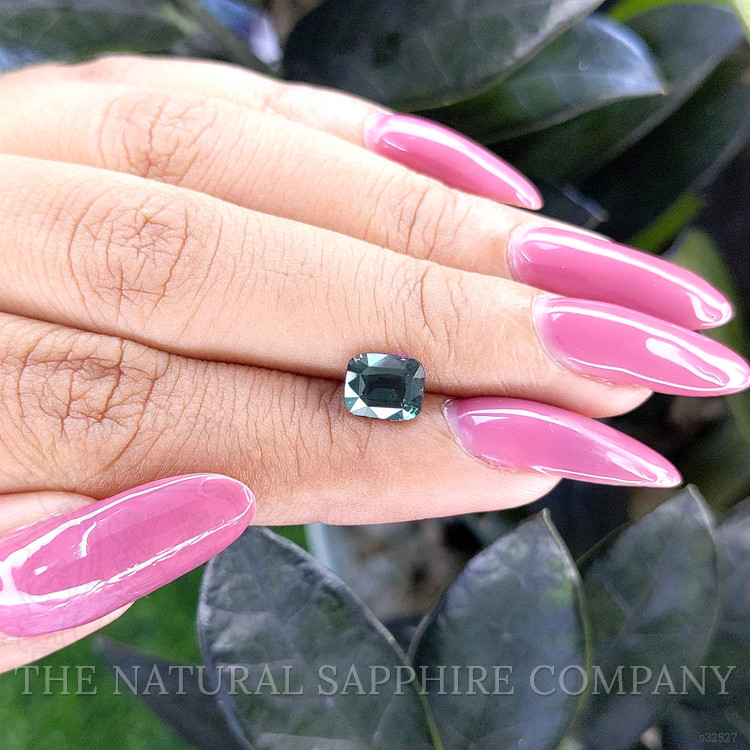 1.68 Ct. Bluish Green Sapphire from Tanzania