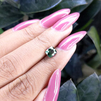 1.00 Ct. Bluish Green Sapphire from Tanzania Life Style