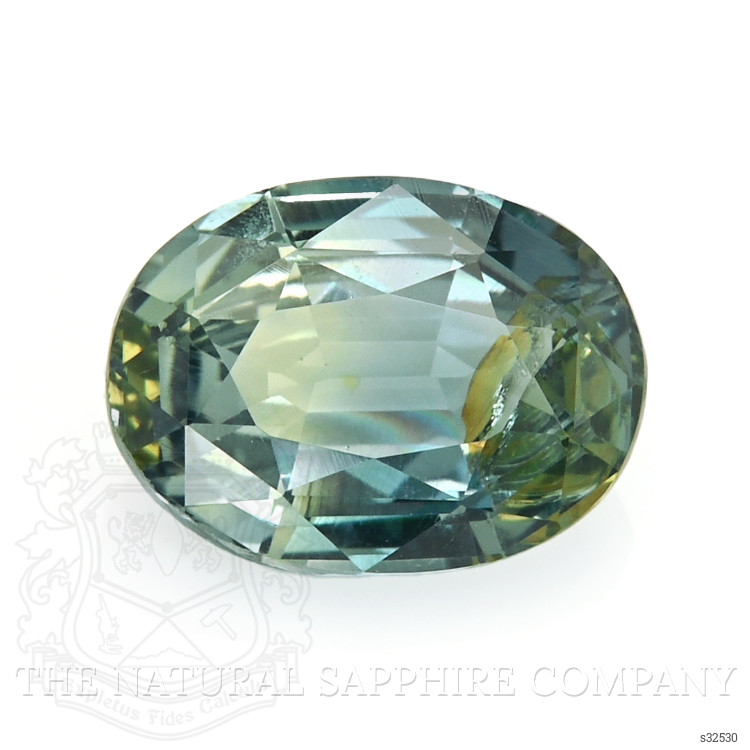 2.00 Ct. Bluish Green Sapphire from Tanzania