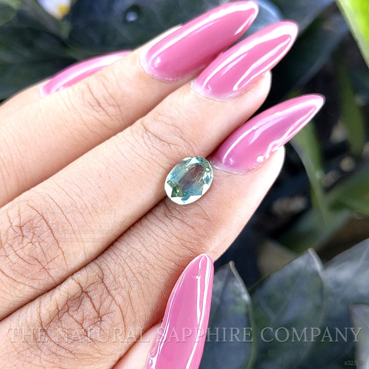 2.00 Ct. Bluish Green Sapphire from Tanzania